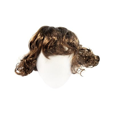 Волосы для кукол Парик QS-4 10 см каштановые в интернет-магазине Швейпрофи.рф