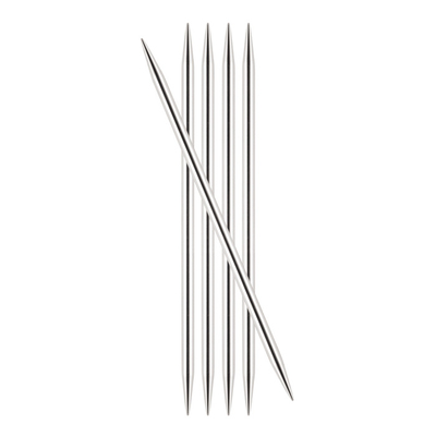 Спицы носочные Knit Pro  Nova Metal  4,5 мм/ 20 см 10110 никелированная латунь в интернет-магазине Швейпрофи.рф