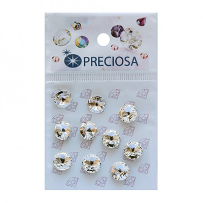 Стразы Crystal SS39 конусовидные «Риволи» Preciosa (уп.10 шт.) 3,8 мм  436-11-177 в интернет-магазине Швейпрофи.рф