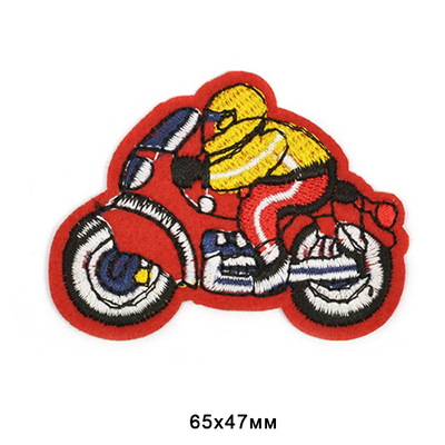 Термоаппликация TBY-R1720 «Мотоциклист» в интернет-магазине Швейпрофи.рф