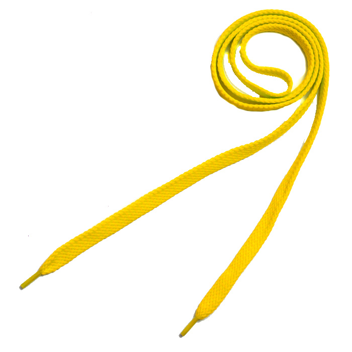 Шнурки  арт.162-П  6 мм 100 см №11 жёлтый