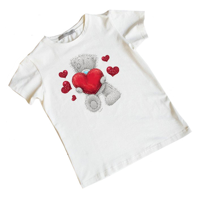 Термонаклейка декор текстильных изделий 3483261 «Сердце» 14*14 см 502680 в интернет-магазине Швейпрофи.рф