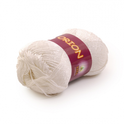 Пряжа Орион (Orion Vita Cotton), 50 г / 170 м, 4551 белый в интернет-магазине Швейпрофи.рф