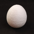 Заготовка для декора «Яйцо» пенопласт. h=12 см (уп. 5 шт.) З (1236)