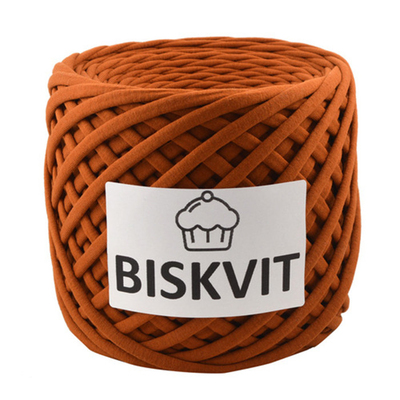 Пряжа Бисквит (Biskvit) (ленточная пряжа) хурма в интернет-магазине Швейпрофи.рф
