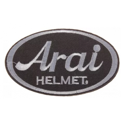 Термоаппликация L073 «Arai Helmet» (1) 6*10 см 7700122 (7719145) в интернет-магазине Швейпрофи.рф