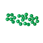 Бусины Астра пластик круглые жемчуг  8 мм  (25 г) 038 NL зелёный