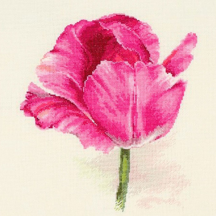 Набор для вышивания Алиса 2-43 «Тюльпаны. Малиновое сияние» 22*26 см