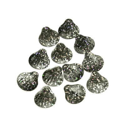 Пайетки «фигурки» Колибри ракушки (уп. 10 г) 57 серебро голограмма в интернет-магазине Швейпрофи.рф