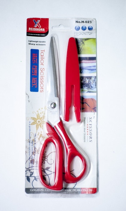 Ножницы SCISSORS H-023 с чехлом  (23 см)