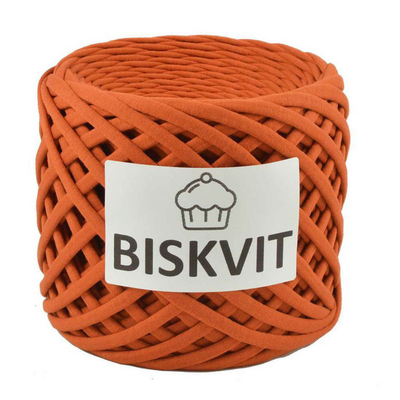 Пряжа Бисквит (Biskvit) (ленточная пряжа) курага в интернет-магазине Швейпрофи.рф