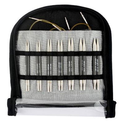 Набор съемных спиц Knit Pro 41618 «Special Interchangeable Needle Set  Karbonz» 7 видов в интернет-магазине Швейпрофи.рф
