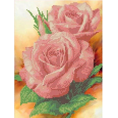 Рисунок на канве Каролинка КК-004 «Поэзия. Розы» 19*22,5 см в интернет-магазине Швейпрофи.рф