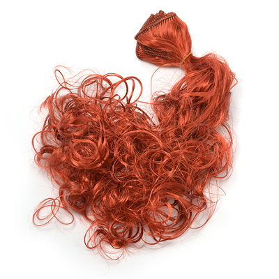 Волосы для кукол (кудри) Элит TBY36816 В-50 см L-30 см (уп 2 шт) Р350 медь в интернет-магазине Швейпрофи.рф
