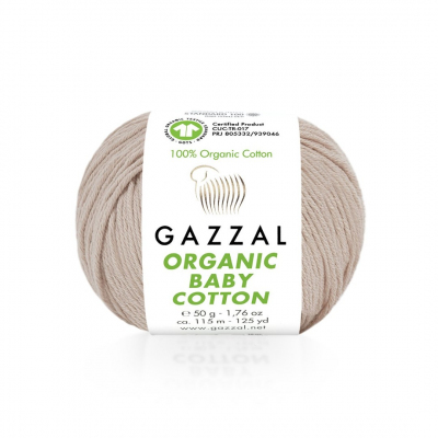 Пряжа Органик бэби коттон (Organik baby cotton Gazzal ), 50 г / 115 м  416 пыл. роза в интернет-магазине Швейпрофи.рф