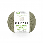Пряжа Органик бэби коттон (Organik baby cotton Gazzal ), 50 г / 115 м  431 льняной в интернет-магазине Швейпрофи.рф