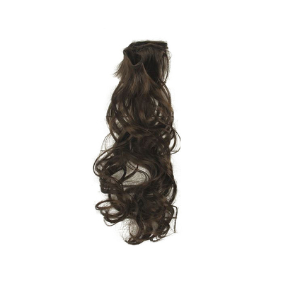 Волосы для кукол (трессы) кудри 2294363 В-50 см L-40 см №8 т. коричневый в интернет-магазине Швейпрофи.рф