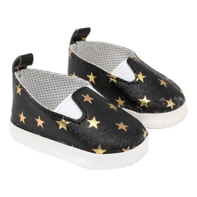 Обувь для игрушек (Сандали) MISU-20 «Звездочки»  7 см черный 7723750 в интернет-магазине Швейпрофи.рф