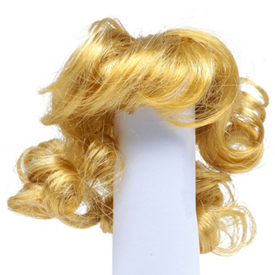 Волосы для кукол Парик AS16-20 5*10 см (кудри) рыжий в интернет-магазине Швейпрофи.рф
