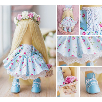 Набор текстильная игрушка АртУзор «Мягкая кукла Майя» 508379/3548657 30 см в интернет-магазине Швейпрофи.рф