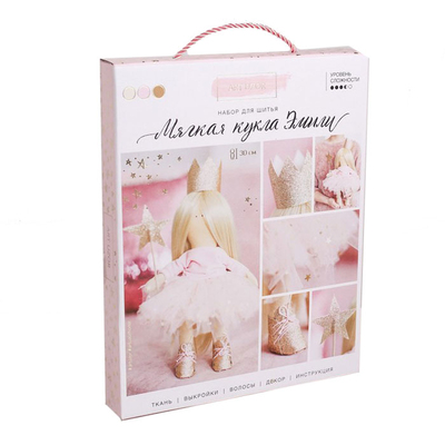 Набор текстильная игрушка АртУзор «Мягкая кукла Эмили» 503479/3548660 30 см в интернет-магазине Швейпрофи.рф