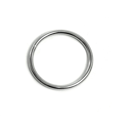 Кольцо разъемное 816-011 40*4,0 мм никель в интернет-магазине Швейпрофи.рф