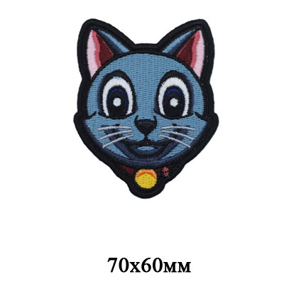 Термоаппликация HP 7724477 «Кот с медалью» 7*6 см в интернет-магазине Швейпрофи.рф