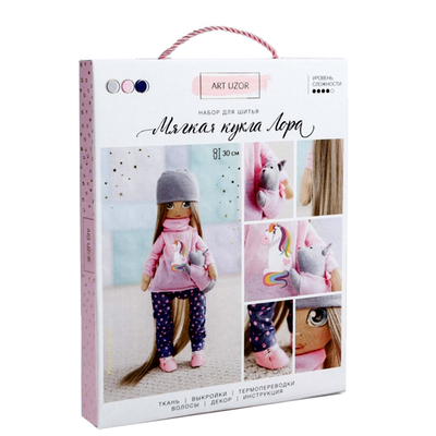 Набор текстильная игрушка АртУзор «Мягкая кукла Лора» 508844/3548678 30 см в интернет-магазине Швейпрофи.рф
