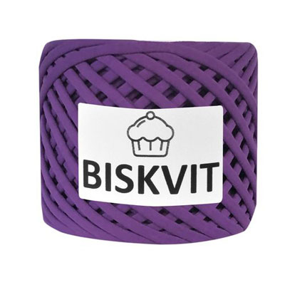 Пряжа Бисквит (ленточная пряжа) дикая слива в интернет-магазине Швейпрофи.рф