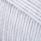 Пряжа Джинс (YarnArt Jeans), 50 г / 160 м,  01 белый в интернет-магазине Швейпрофи.рф