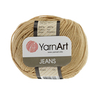 Пряжа Джинс (YarnArt Jeans), 50 г / 160 м, 48 темно-бежевый