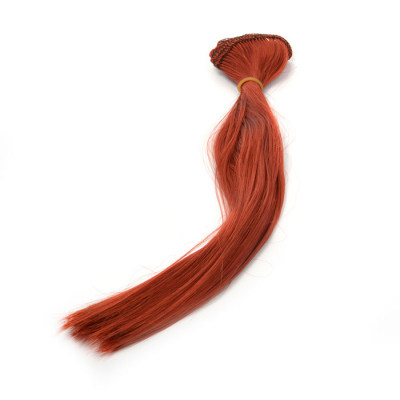 Волосы для кукол (трессы) В-50 см L-30 см TBY36807 медь Р350  (уп 2 шт) в интернет-магазине Швейпрофи.рф