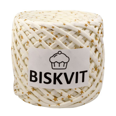 Пряжа Бисквит (Biskvit) (ленточная пряжа) голд стар в интернет-магазине Швейпрофи.рф