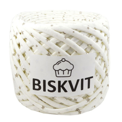 Пряжа Бисквит (Biskvit) (ленточная пряжа) старс в интернет-магазине Швейпрофи.рф