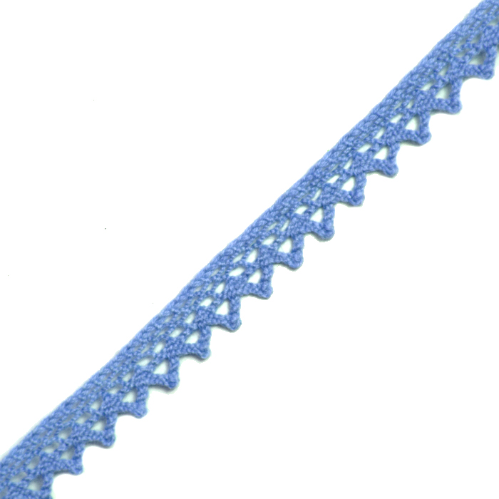 Тесьма вязаная 10 мм TBY-5036 (уп. 9,14 м) т. синий 29