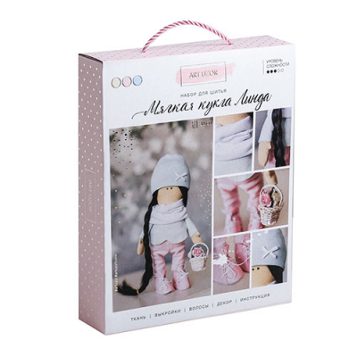 Набор текстильная игрушка АртУзор «Мягкая кукла Линда» 508836 30 см в интернет-магазине Швейпрофи.рф