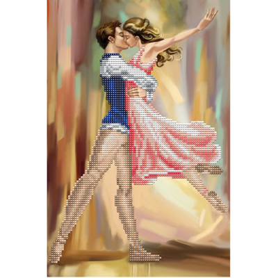 Ткань для вышивания бисером Благовест К-4059 Танец 25*20 см в интернет-магазине Швейпрофи.рф