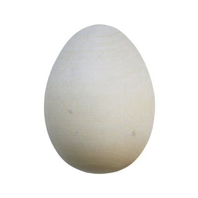Заготовка для декора «Яйцо» дерев. h= 8 см (680677) в интернет-магазине Швейпрофи.рф
