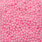 Гранулы пенополистирола (наполнитель для игрушек)  0.8л розовый