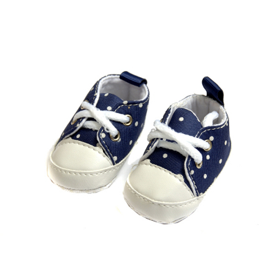 Обувь для игрушек (Кеды) 25266  7,8 см  выс.4,0 см синие  (1 пара) в интернет-магазине Швейпрофи.рф