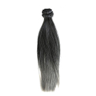 Волосы для кукол (трессы) Прямые 3588479 В-100 см L-20 см цв LSA063 т серый