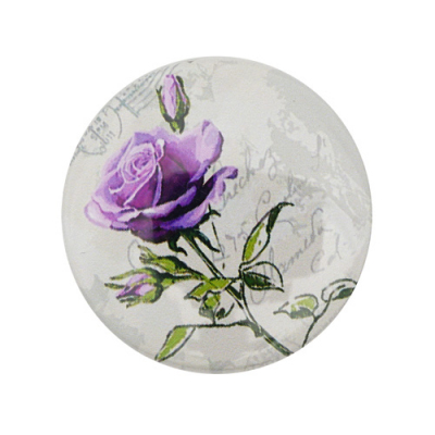 Игольница- магнит 557132 (76) «Сиреневая роза» 25 мм в интернет-магазине Швейпрофи.рф