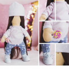 Набор текстильная игрушка АртУзор «Мягкая кукла Дафни» 503481 30 см в интернет-магазине Швейпрофи.рф