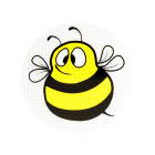Световозвращающий значок 902213 «Пчёлка» 50 мм