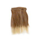 Волосы для кукол (трессы) Прямые 3588451 В-100 см L-15 см цв LSA051 бежевый/блонд