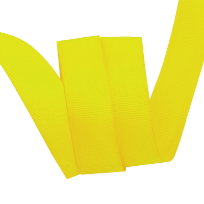 Лента репсовая 25 мм (уп. 27 м)  023  жёлтый в интернет-магазине Швейпрофи.рф