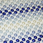 Полубусы клеевые  5 мм жемчуг  (уп. 504 шт.) Р белый/ голубой/ синий