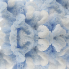 Пряжа Пуффи Колор (Puffy Color), 100 г / 9.2 м  5865 белый/голубой в интернет-магазине Швейпрофи.рф