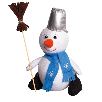 Набор для шитья Кукла Перловка из фетра ПСФ-1601 «Снеговик» 558320 18,5 см в интернет-магазине Швейпрофи.рф