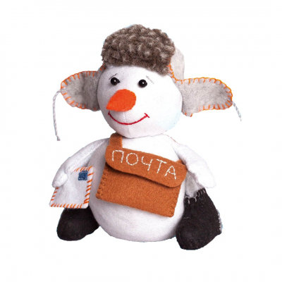 Набор для шитья Кукла Перловка из фетра ПСФ-1602 «Снегопочта» 558321 16,5 см в интернет-магазине Швейпрофи.рф